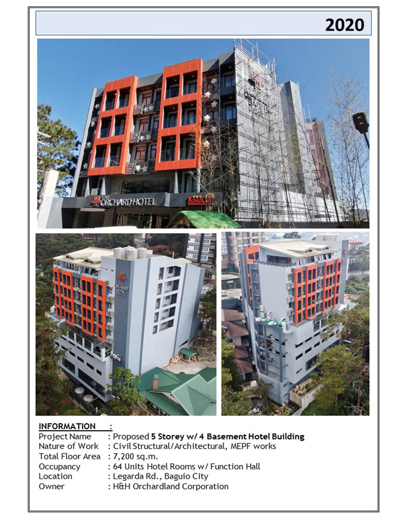 Orchard Hotel 2020
